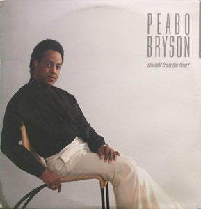 Peabo Bryson : Straight From The Heart (LP, Album, Spe)