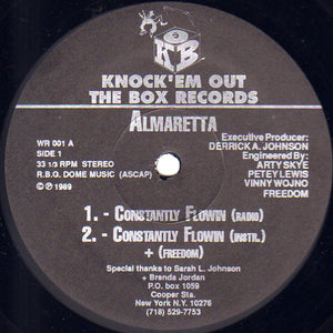 Almaretta : Constantly Flowin / Rhythm Killer (12")