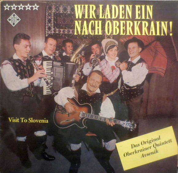 Slavko Avsenik Und Seine Original Oberkrainer : Wir Laden Ein Nach Oberkrain (LP, Comp)