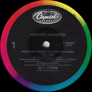 Freddie Jackson : Rock Me Tonight (For Old Times Sake) (12")