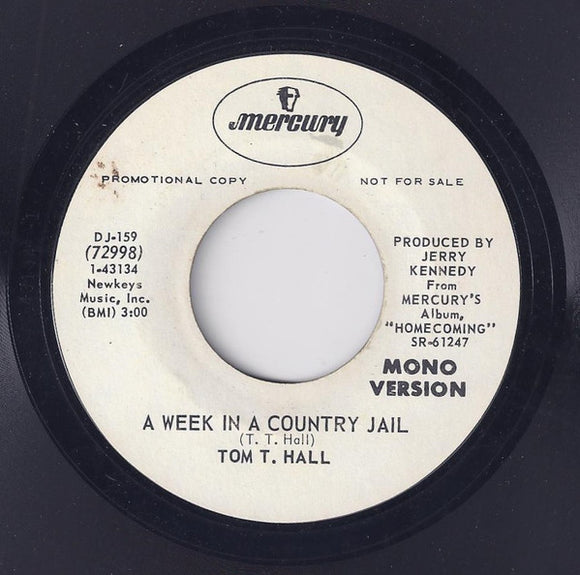 Tom T. Hall : A Week In The Country Jail (7