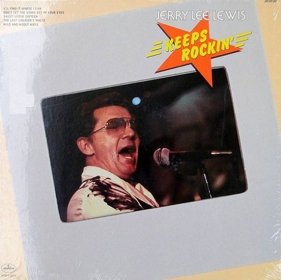 Jerry Lee Lewis : Keeps Rockin' (LP)