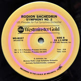 Rodion Shchedrin*, Moscow Radio Large Symphony Orchestra*, Gennadi Rozhdestvensky : Symphony No. 2 "25 Preludes For Full Symphony Orchestra" (LP, Album)