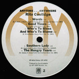 Rita Coolidge : Anytime... Anywhere (LP, Album, Pit)