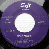 Sunny Threatt : Forever Eighteen / Walk  About (7", Promo)