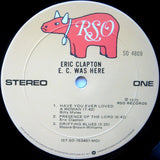 Eric Clapton : E.C. Was Here (LP, Album, Mon)