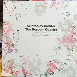 Johannes Brahms : Sviatoslav Richter, Borodin String Quartet : Quintet In F Minor, Op. 34 (LP, Album, Mono)
