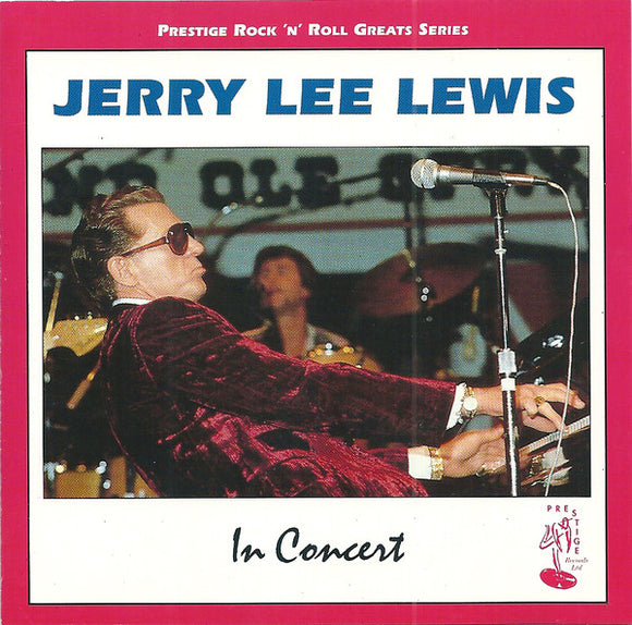 Jerry Lee Lewis : In Concert (CD, Album, RM)