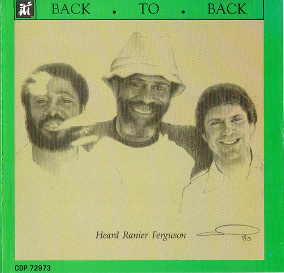 John Heard - Tom Ranier - Sherman Ferguson : Back To Back Heard, Ranier, Ferguson (CD, Album)