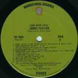 James Taylor (2) : One Man Dog (LP, Album)