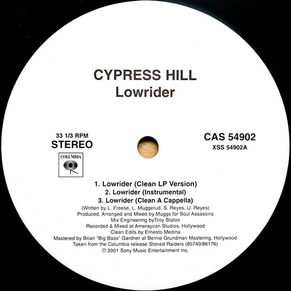 Cypress Hill : Lowrider (12