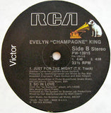 Evelyn King : Just For The Night (12")