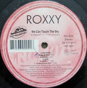 Roxxy (2) : We Can Touch The Sky (12")