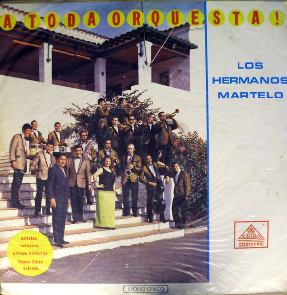 Los Hermanos Martelo : A Toda Orquesta!  (LP, Album, Mono)