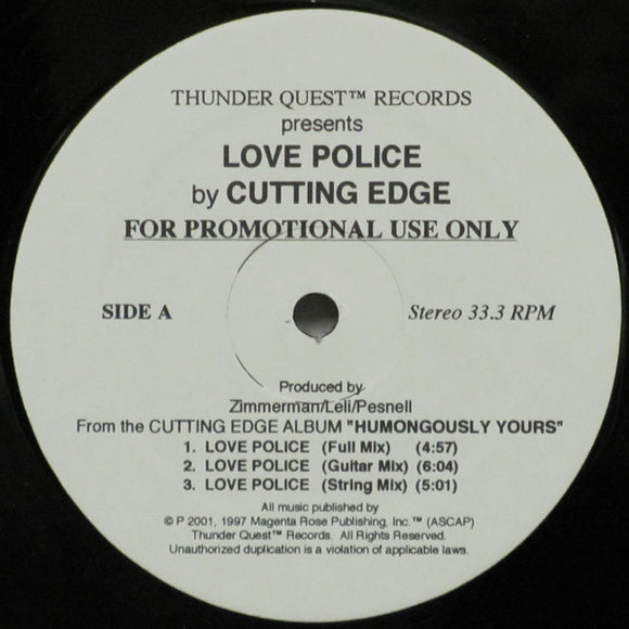 Cutting Edge (3) : Love Police / 1-800-DEAR-GOD (12