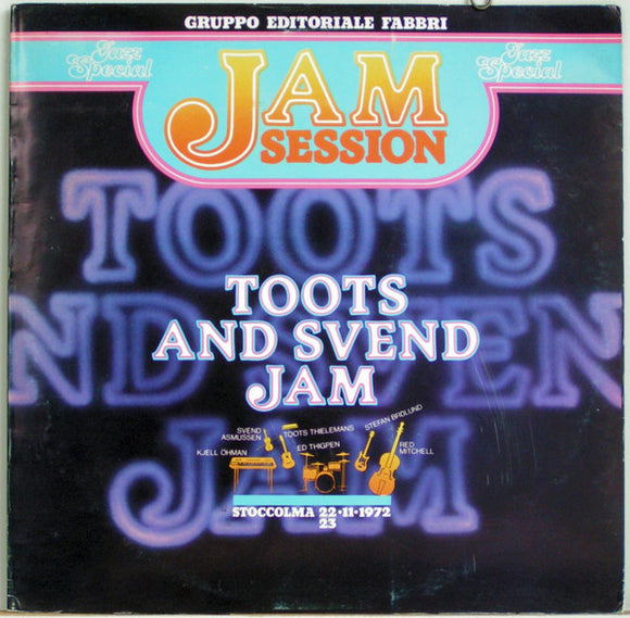 Toots Thielemans & Svend Asmussen : Toots And Svend Jam (LP, Album, RE)