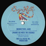 Spoonie Gee Meets The Sequence : Monster Jam (12")