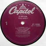 O'Bryan : You And I (LP, Album, Jac)