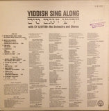 Cy Levitan : Yiddish Sing Along = יידיש זינגט מיט (LP, Mono)