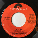 Ralph MacDonald : In The Name Of Love / Play Pen (7", Single, Styrene, Bes)