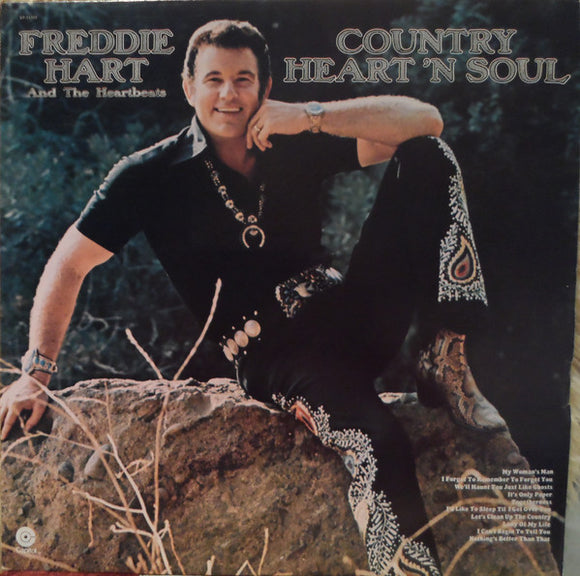 Freddie Hart And The Heartbeats : Country Heart 'N Soul (LP, Album)