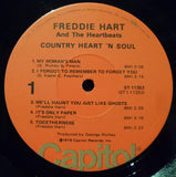 Freddie Hart And The Heartbeats : Country Heart 'N Soul (LP, Album)