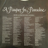 Gino Vannelli : A Pauper In Paradise (LP, Album, Pit)