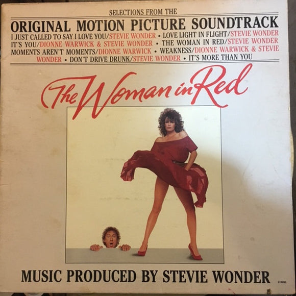 Stevie Wonder : The Woman In Red (Selections From The Original Motion Picture Soundtrack) (LP, Album, Promo, Sup)