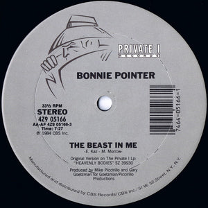 Bonnie Pointer : The Beast In Me / Tight Blue Jeans (12")