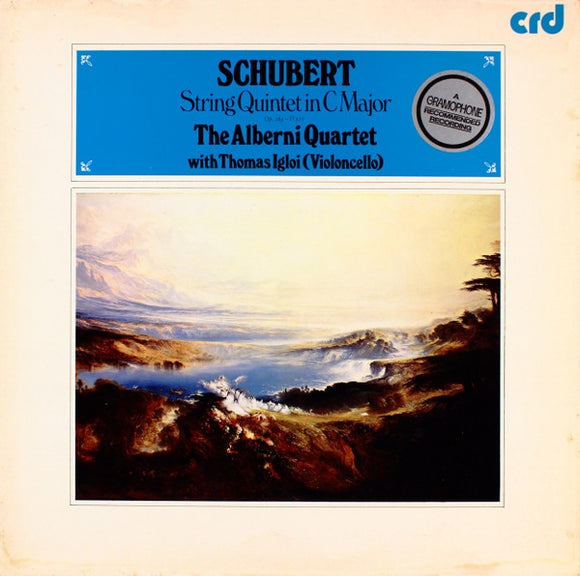 Franz Schubert - The Alberni Quartet With Thomas Igloi : String Quintet In C Major (Op. 163 - D 956) (LP)