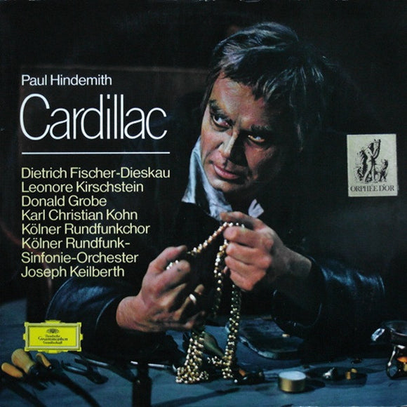 Paul Hindemith / Dietrich Fischer-Dieskau, Leonore Kirschstein, Donald Grobe, Karl Kohn, Kölner Rundfunkchor, Kölner Rundfunk-Sinfonie-Orchester ; Joseph Keilberth : Cardillac (2xLP, Album, Gat)