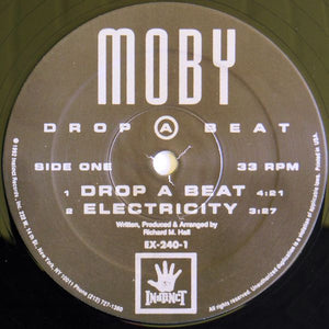 Moby : Drop A Beat (12")