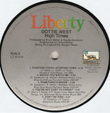 Dottie West : High Times (LP, Album)