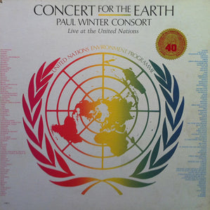 The Winter Consort : Concert For The Earth (LP, Album)