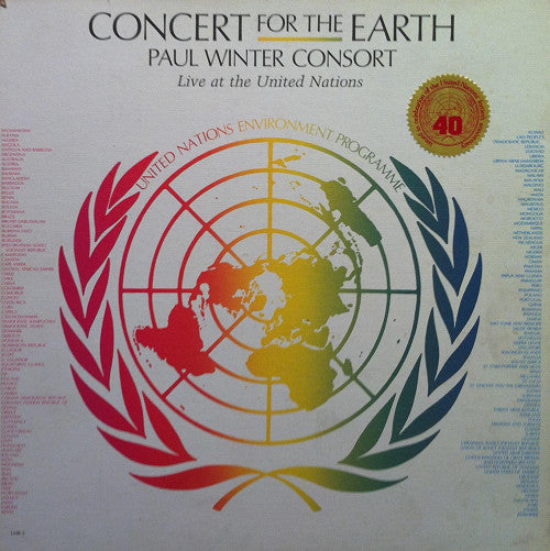 The Winter Consort : Concert For The Earth (LP, Album)