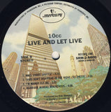 10cc : Live And Let Live (2xLP, Album, Ter)