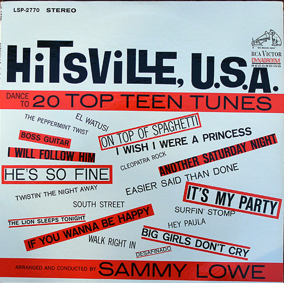 Sammy Lowe : Hitsville, U.S.A. (LP, Album)