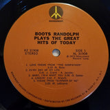 Boots Randolph : Plays The Great Hits Of Today (LP, Album)