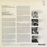 Johannes Brahms - Misha Dichter, Gewandhausorchester Leipzig, Kurt Masur : Piano Concerto No. 2 (LP)