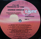 Andraé Crouch : I'll Be Thinking Of You (LP, Album)