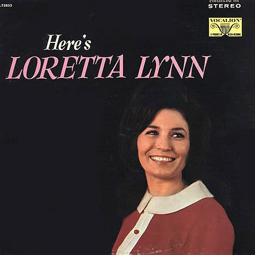 Loretta Lynn : Here's Loretta Lynn (LP, Pin)