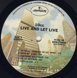 10cc : Live And Let Live (2xLP, Album, Ter)