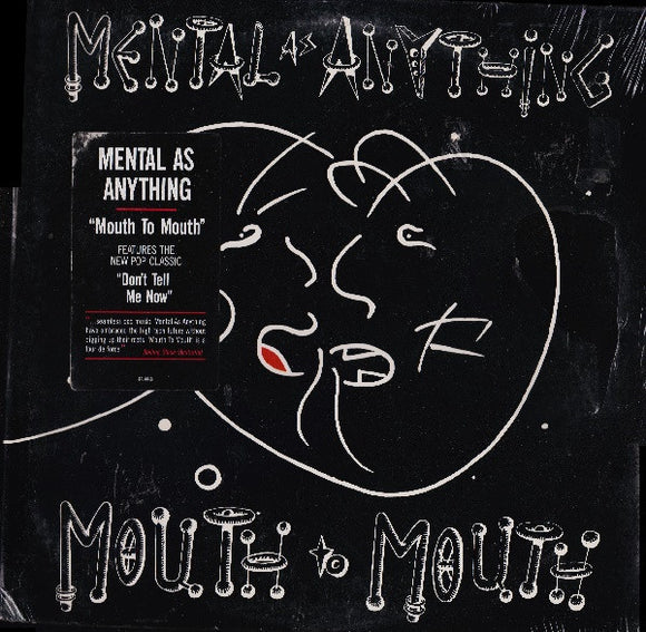 Mental As Anything : Mouth To Mouth (LP, Album)