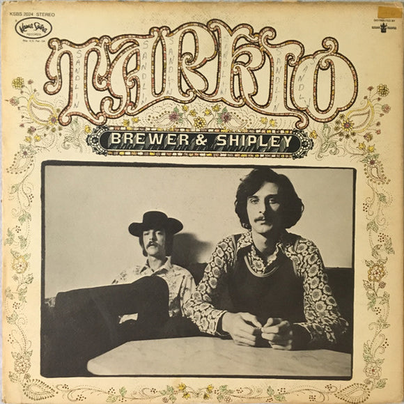 Brewer And Shipley : Tarkio (LP, Album, Son)