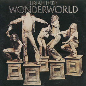 Uriah Heep : Wonderworld (LP, Album, San)