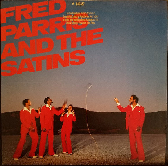 Fred Parris & The Satins* : Fred Parris And The Satins (LP, Album, Promo)