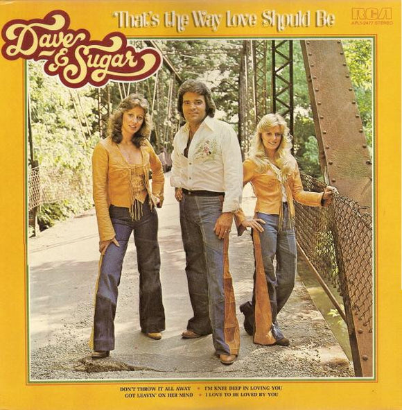 Dave And Sugar : That's The Way Love Should Be (LP, Album)