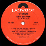 Eric Clapton : Clapton (LP, Comp)